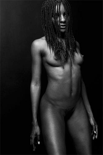 black lady